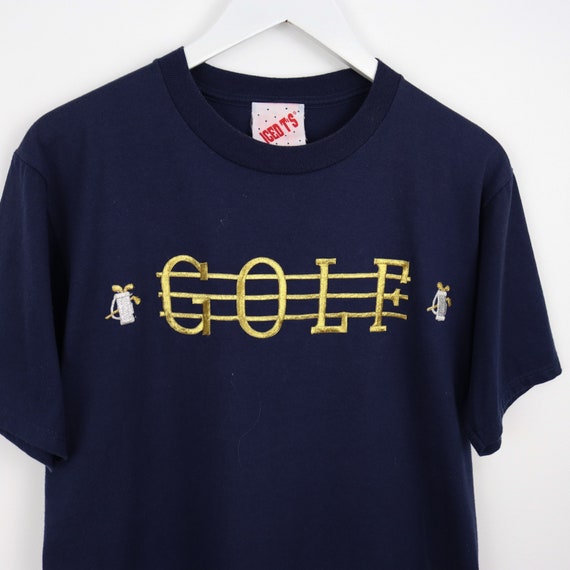 Vintage 90’s Embroidered Golf T-Shirt - image 3