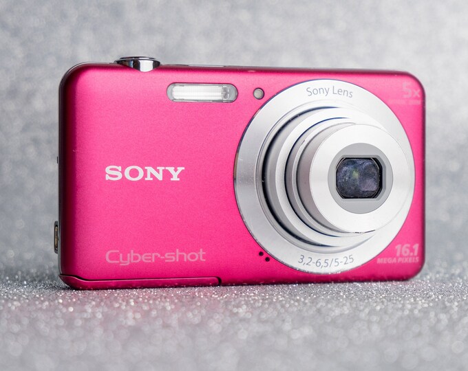 Featured listing image: Sony Cyber-shot DSC-W710 - Y2K Digicam - 16.1 mp - Pink - Tested / Working - EXPRESS SHIPPING