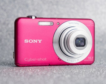 Sony Cyber-shot DSC-W710 - Y2K Digicam - 16.1 mp - Pink - Tested / Working - EXPRESS SHIPPING
