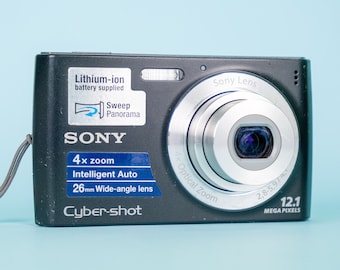 Sony Cyber-Shot DSC-W510 - Y2k Digicam - 12.1 mp - Black - Tested / Working - EXPRESS SHIPPING