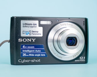 Sony Cyber-Shot DSC-W510 - Appareil photo numérique 2000 ans - 12,1 mégapixels - Noir - Testé / Fonctionne - EXPÉDITION EXPRESS