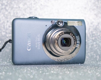 Canon Digital IXUS 95 is - Appareil photo numérique de l'an 2000 - 10 MP - Testé / Fonctionne - LIVRAISON EXPRESS