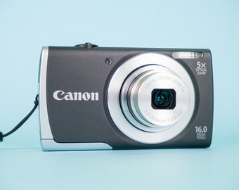 Canon Powershot A2500 IS - Appareil photo numérique 2000 ans - 16 mp - Rose - Testé / Fonctionne - EXPÉDITION EXPRESS