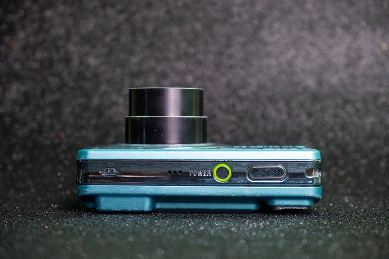 Sony Cybershot DSCW120 Y2k Digicam 7.2 Mp Blue Etsy Australia