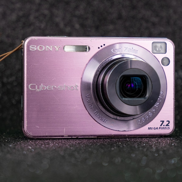 Sony Cyber-Shot DSC-W120 - Y2k Digicam - 7,2 mp - Pink - Getestet / Funktioniert