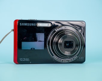 SAMSUNG ST500 avec écran pour selfies - Appareil photo numérique an 2000 - 14,2 MP - Rouge - Testé / Fonctionne - LIVRAISON EXPRESS