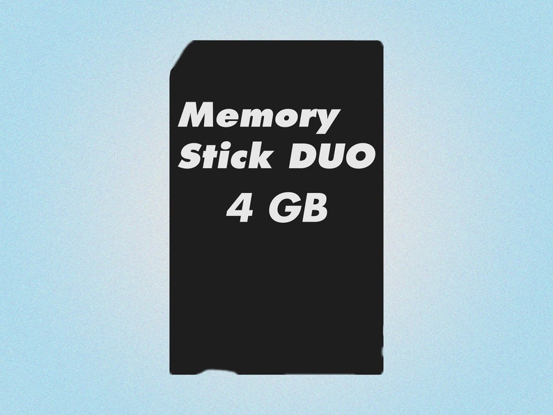 Memory Stick Pro Duo 1/2/4/16 Go Carte mémoire pour appareils photo numériques Sony Lire la description MS PRO DUO 4 GB