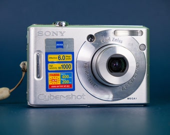 Sony Cyber-shot DSC-W30 - Appareil photo numérique 2000 ans - 6 MP - Testé / Fonctionne - FONCTIONNEMENT EXPRESS