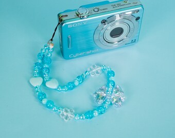 Shimmerz Braccialetto Portafoto Con Perline – Cordoncino Decorativo Per Fotocamera, Telefono E Borsa, Regalo Chic - 4