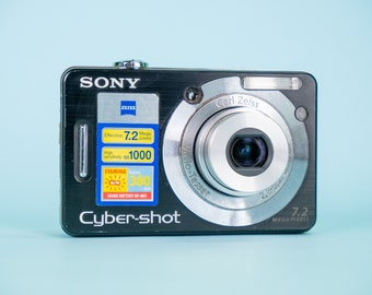 Sony Cyber-shot DSC-W55 - Y2K Digicam - 7,2 mp - Getest / Werkend - EXPRESS VERZENDING