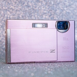 Fujifilm Finepix Z200fd Y2k Digicam 10 Mp Pink Fully Working 