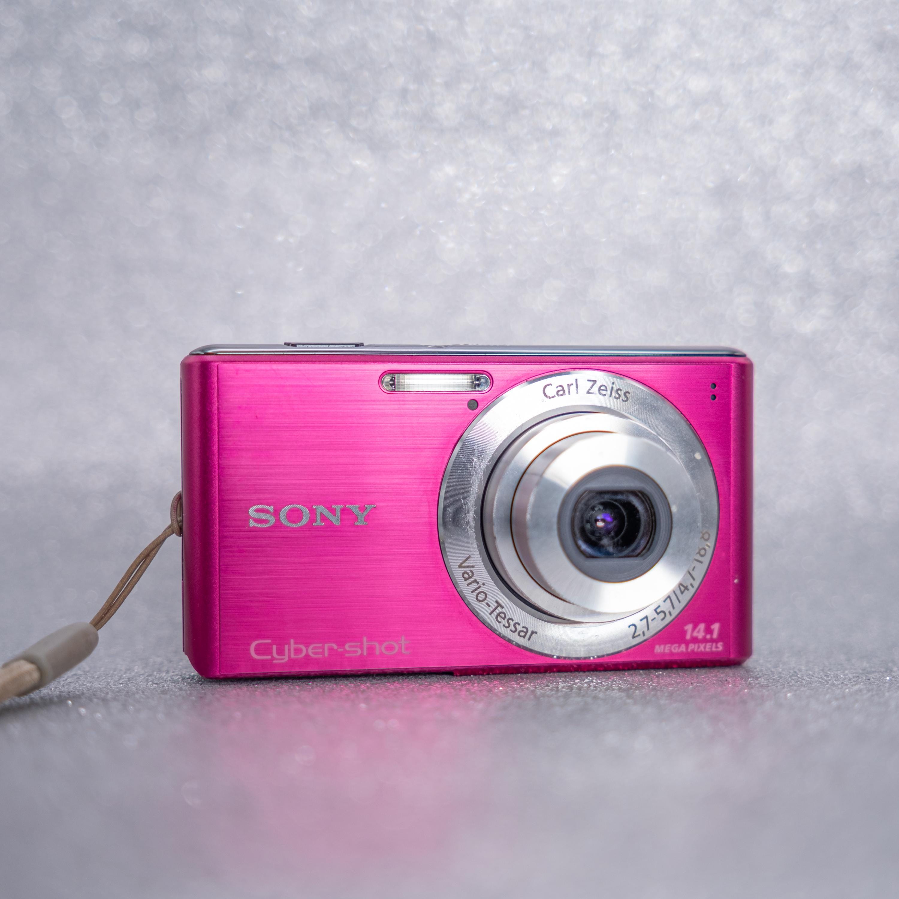 Sony Cyber-shot DSC-W530 - Y2k Digicam - 14.1 Mp - Hot Pink - READ