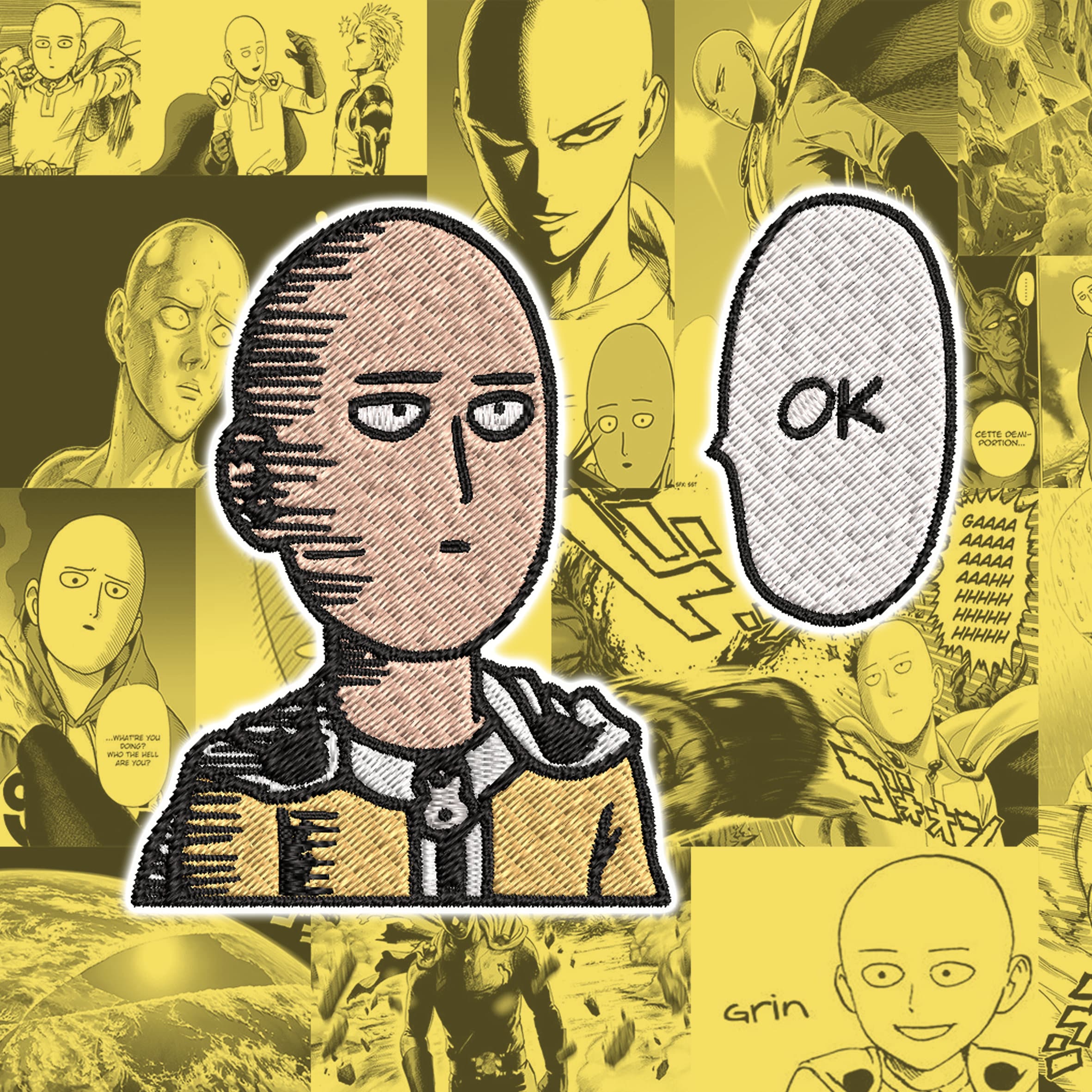 Poster One Punch Man - Saitama | Wall Art, Gifts & Merchandise 