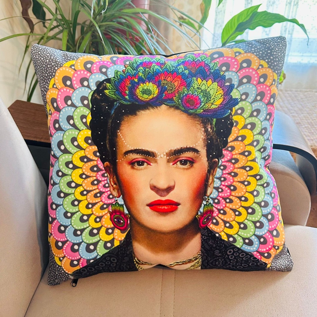 Mexican Frida Kahlo Cushion Cover frida Kahlo Home Decor Etsy