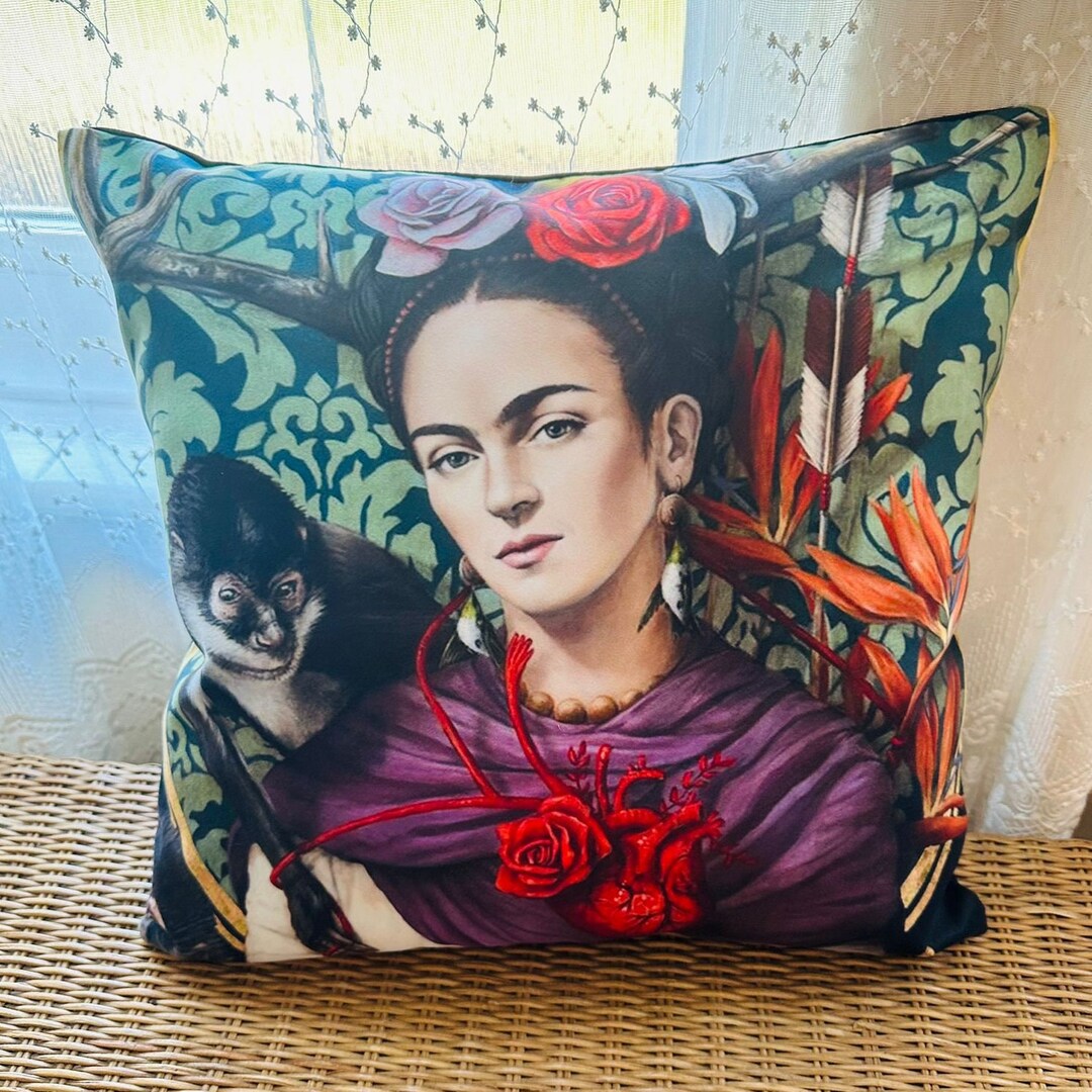 Frida Kahlo Gifts Frida Kahlo Cushion Cover Home Decor Etsy