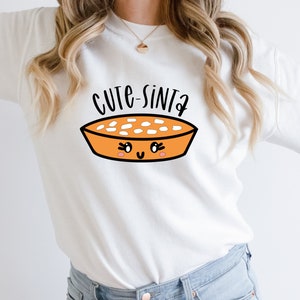 Kutsinta - Cute-Sinta / Filipino Shirt, Crop Top, Long Sleeve, Crewneck Sweatshirt, Canvas Tote - Punny Foods / Funny Food / Foodie Gift
