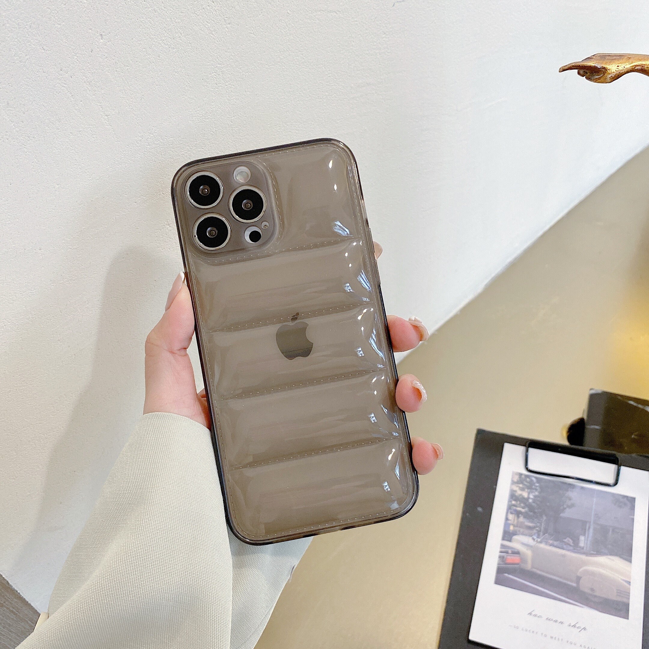 moncler puffer phone case