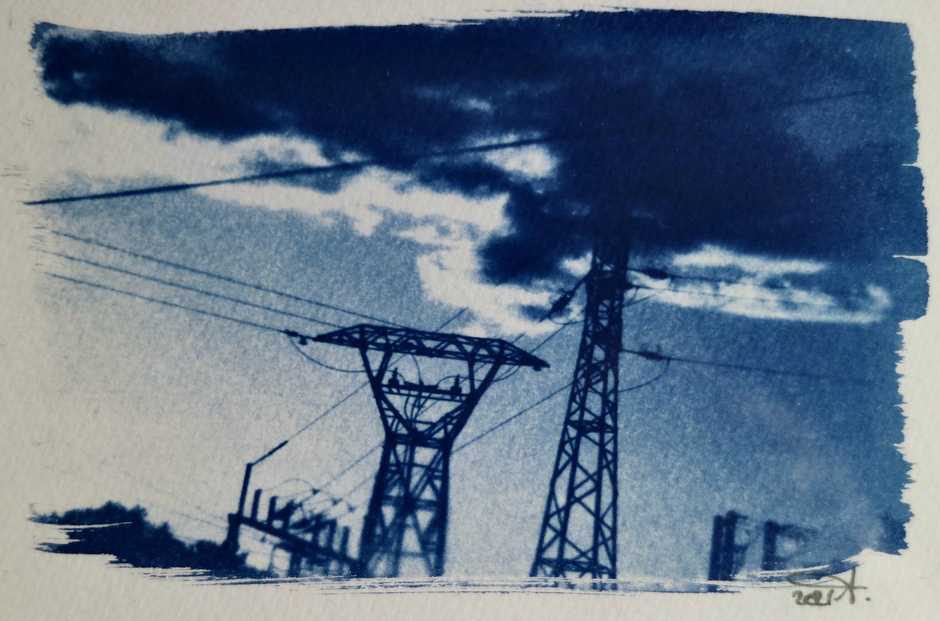 Cyanotype Street Art