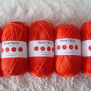 Algodón Paintbox DK, paquete de 5 ovillos, 100 % doble punto, crochet, 50 g, amigurumi, supersuave, suave, antibolitas, apto para bebés, lana de uso diario