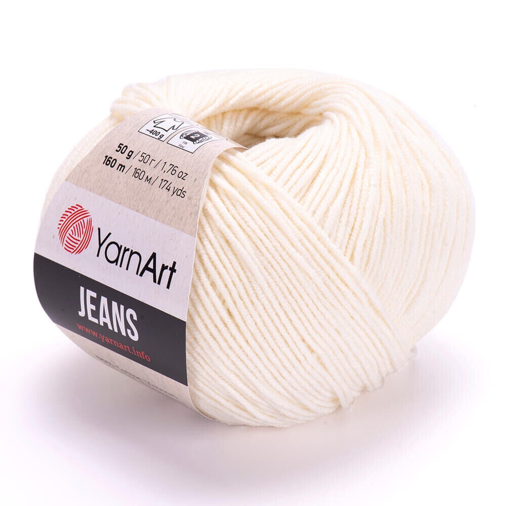 Yarnart 50 G Jeans Knitting Crochet Baby Wool Yarn Wool Cotton Pastel  Colors 63 Colors 