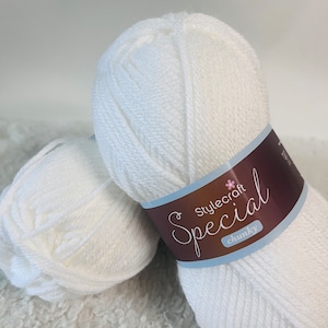 STYLECRAFT Special Chunky Wool Supersoft Bulky 100g Yarn Anti Pilling Various Colors Premium Wool 144 Metres Baby Safe Smooth Itch Free Yarn