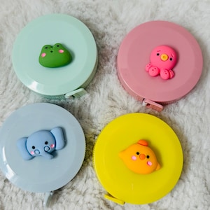 Retractable Soft Measuring Tape Body Measurements Animal Pattern Elephant  Cute Tape Measures Weight Loss Tailor Measuring Tape for Sewing