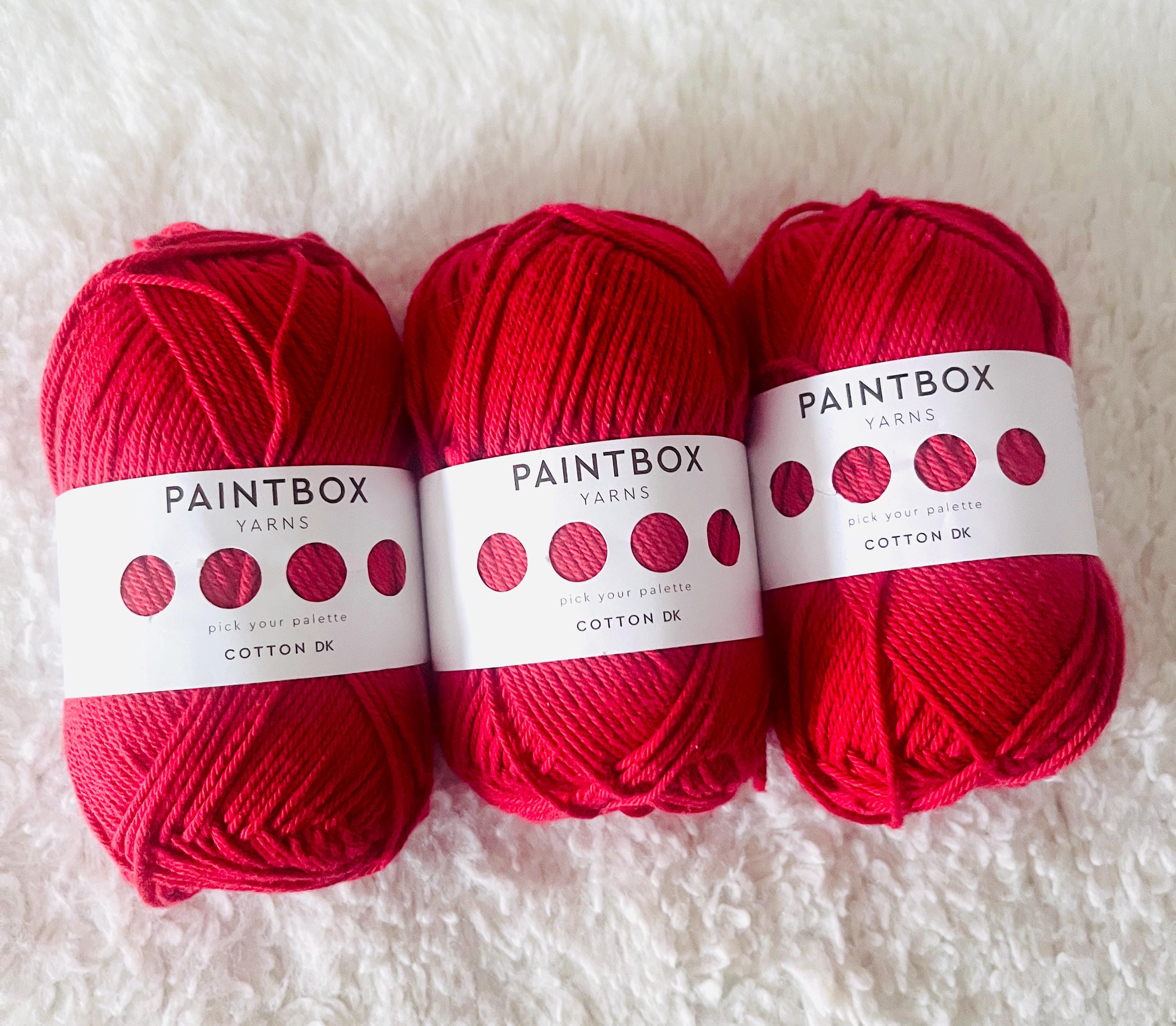 Paintbox Yarn 3 Balls Skeins Value Pack 100% Cotton Double