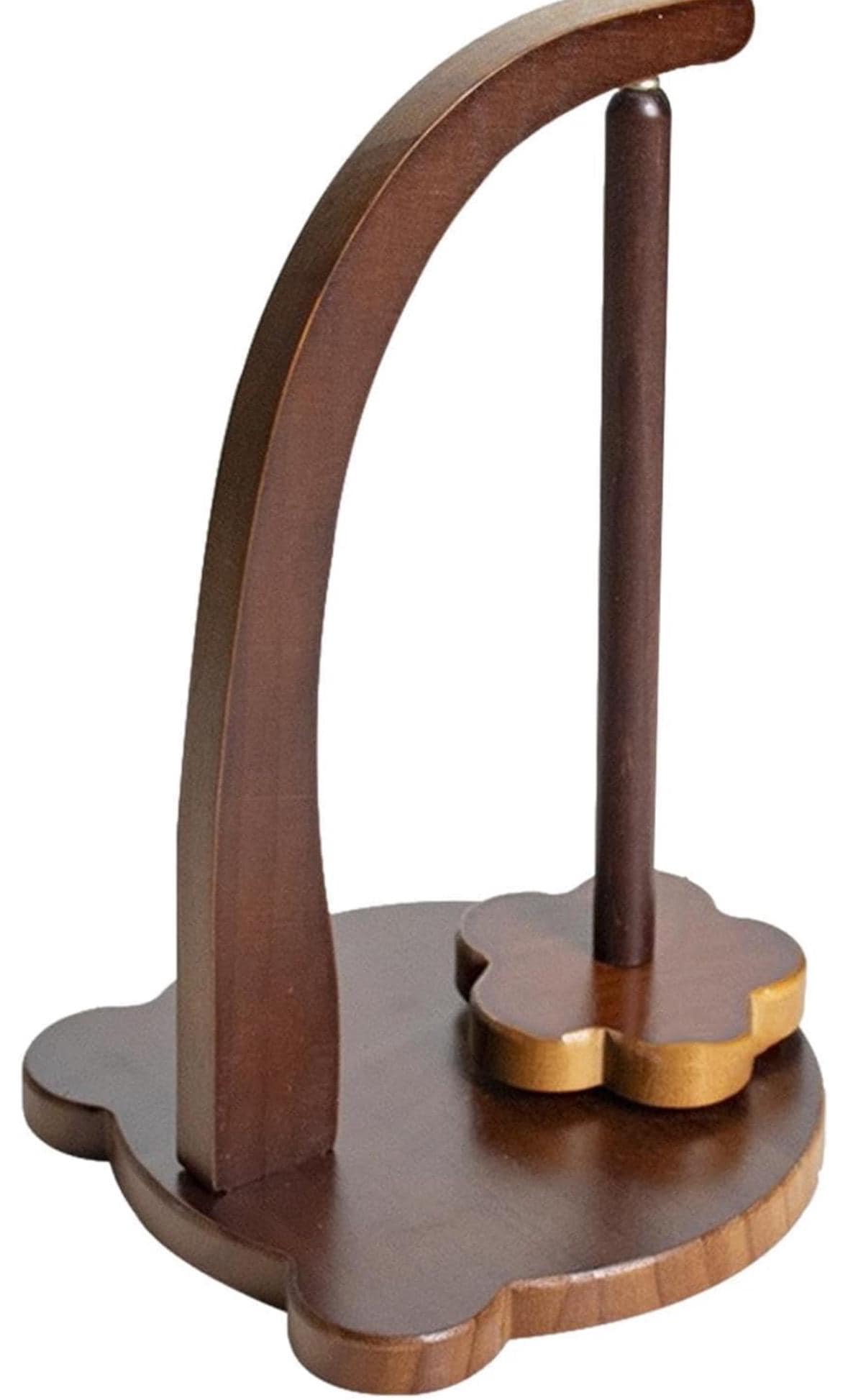 Yarn Holder for Knitting and Crocheting Rotating Magnetic Wooden Beech ...