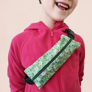 Epicute allergy accessory -The Wildflower: Double Epipen, Allerject, Auvi-Q, Emerade pouch/case, with adjustable belt