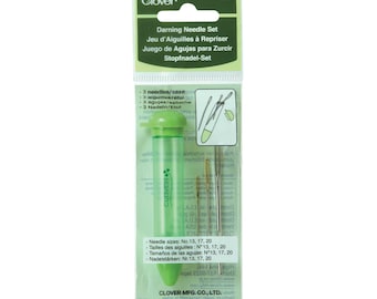 Clover Darning Needles Set - Green Case