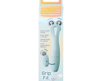 Clover Grip Fit Tracing Wheel – 3 Interchangeable Blades