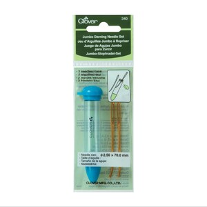 Clover Jumbo Darning Needle Set – Blue