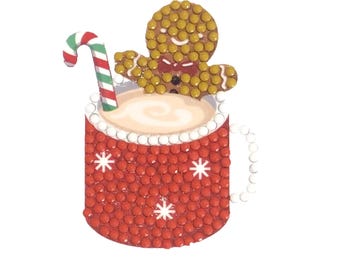 Kit de motivos de arte con cristales Craft Buddy