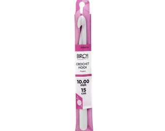 Aguja de ganchillo Birch – Plástico – 15 cm