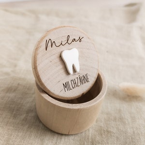 Milk tooth box with name personalized milk tooth box for milk teeth tooth box wooden box storage box tooth box gift tooth