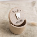 Milk tooth box with name personalized milk tooth box box for milk teeth tooth box wooden box storage box tooth box gift tooth product logo