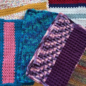 Doll Blanket | Child’s Security Blanket | Small Baby Blanket  | Crocheted Blanket | Infant Blanket | Toddler Blanket | Crocheted Blanket