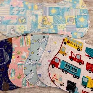Flannel Baby Burp Cloths: Soft Absorbent Burp Rags