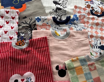 Cotton Towel Bib: Oversized Baby & Toddler Bib, Assorted Patterns