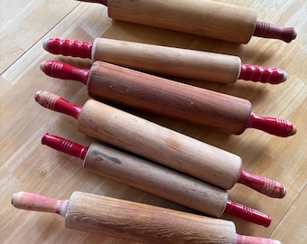 Vintage Wooden Rolling Pins