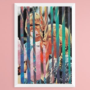 Digital Print 4 - DIGITAL DOWNLOAD - Surreal - Printable Decor - Downloadable - Collage - VINTAGE - girls - Digital Art - handmade collage