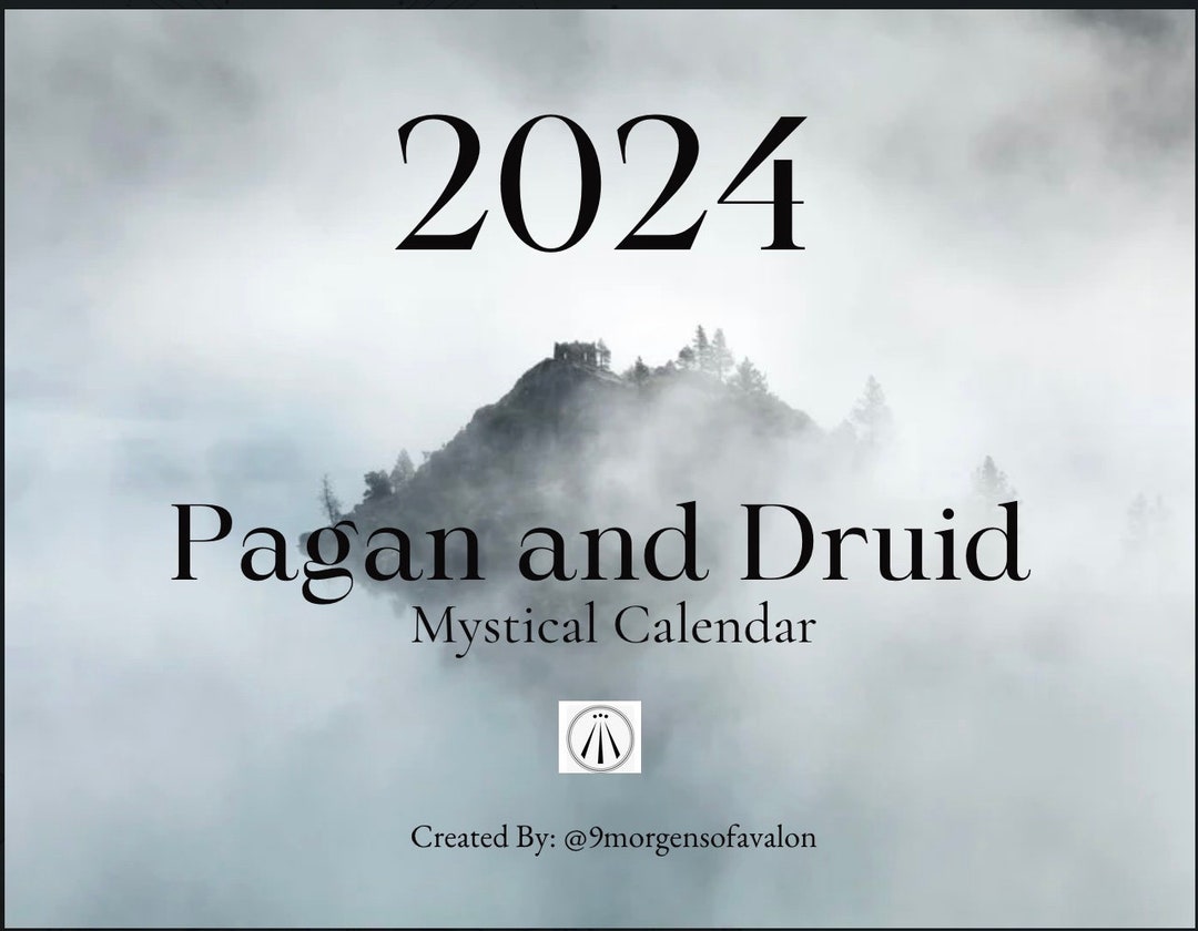 Druid and Pagan Calendar Etsy