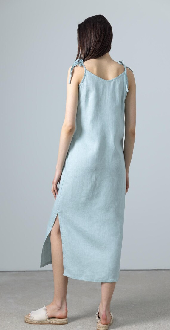 strapless halter dress The Linen Halter-Neck COS Women's Sculptural Jersey Color:Rose Gold/Navy Events_After Party True to size