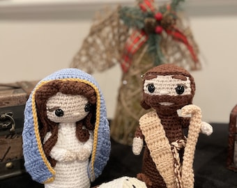 Nativity / Crochet / handmade/ Amigurumi /
