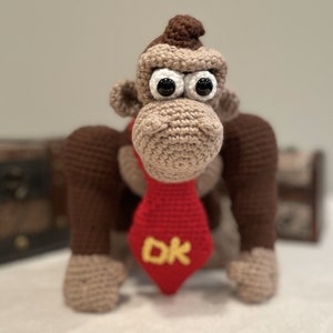 Donkey Kong / crochet doll / amigurumi / handmade