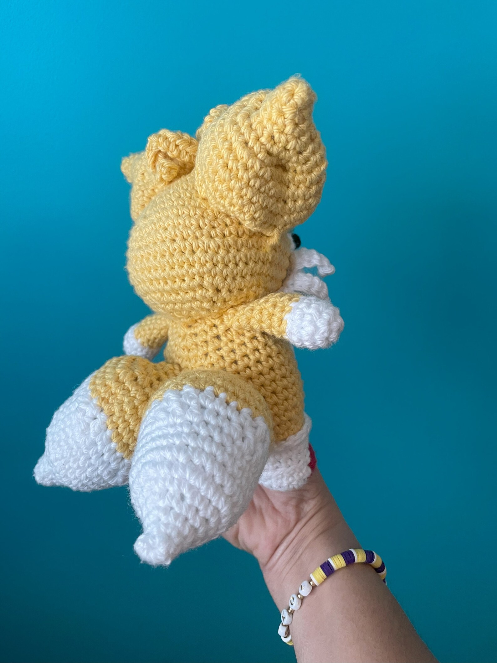 Crochet / Amigurumi / Sonic / Handmade / Tails - Etsy