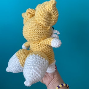 Crochet / Amigurumi / Sonic / Handmade / Tails - Etsy