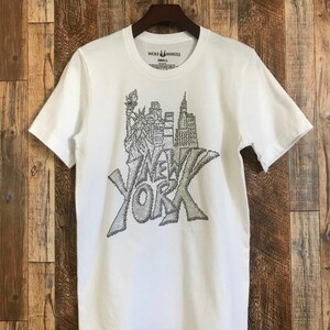 New york, statue of liberty, unisex tee, crew neck
