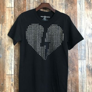 Heart, Broken heart, Unisex Tee, Crew neck