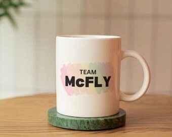 Team MCFLY mug busted vs